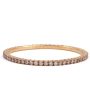 Yellow Gold Champagne Diamond Stretch Bracelet Discount