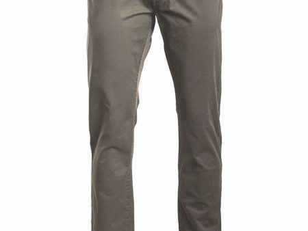 5 Pocked Cotton Pant in Washed Taupe Sale