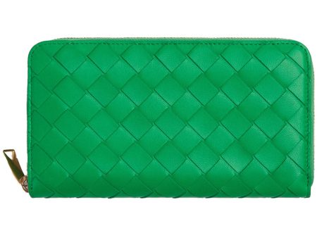 Zip Around Wallet in Parakeet Hot on Sale