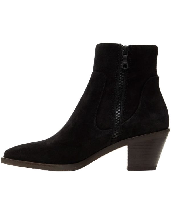 Axel Suede Bootie in Black Supply