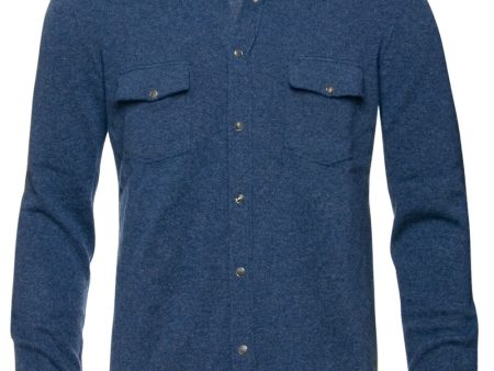 Abyss Blue Solomeo Western Shirt Supply