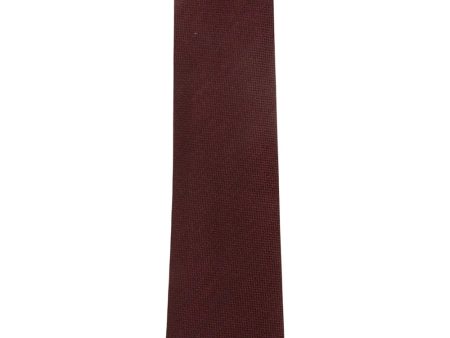 Wine Wool and Silk Tie Cheap